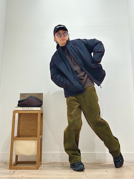 「アイテム（雑貨/ホビー）」を使った、パックマン《そして伝説へ》さん（メンズ・170cm）の秋コーディネート