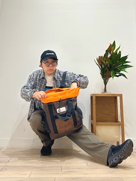 「On（オン）のアイテム」を使った、パック4さん（メンズ・170cm）の秋コーディネート