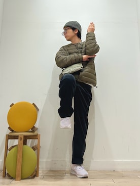 「アイテム（雑貨/ホビー）」を使った、パック4さん（メンズ・170cm）の秋コーディネート