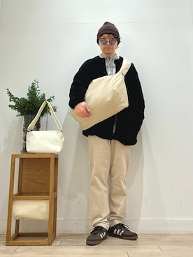 パックマン《そして伝説へ》さん（メンズ・170cm）の冬コーディネート