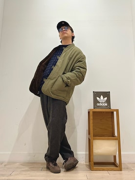 「アイテム（Tシャツ/カットソー）」を使った、パック4さん（メンズ・170cm）の秋コーディネート