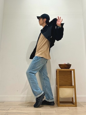「アイテム（テーラードジャケット）」を使った、パック4さん（メンズ・170cm）の秋コーディネート