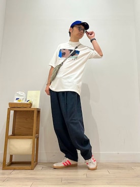 パックマン《そして伝説へ》さん(メンズ・170cm)の夏コーディネート