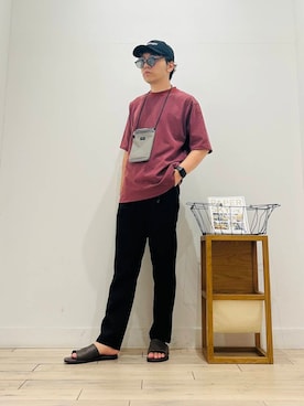 パックマン《そして伝説へ》さん(メンズ・170cm)の夏コーディネート