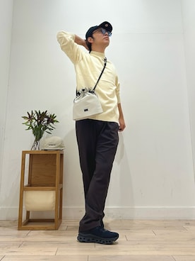 「アイテム（スウェット）」を使った、パック4さん（メンズ・170cm）の秋コーディネート