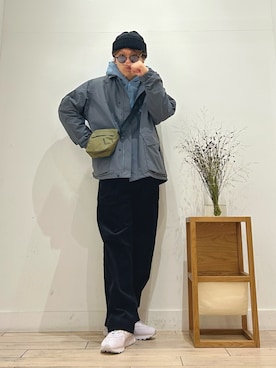 「冬の注目アウター」｜「アイテム（ジャケット/アウター）」を使った、パック4さん（メンズ・170cm）の秋コーディネート