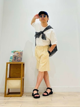 「URBAN RESEARCH（アーバンリサーチ）のアイテム（パンツ）」を使った、パックマンIIIさん（メンズ・170cm）の夏コーディネート