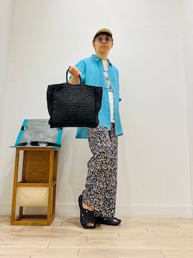 「MERRELL（メレル）のアイテム」を使った、パックマンIIIさん（メンズ・170cm）の夏コーディネート
