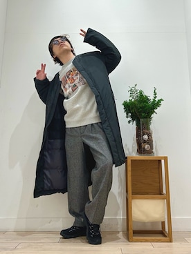 「アイテム（その他アウター）」を使った、パック4さん（メンズ・170cm）の秋コーディネート