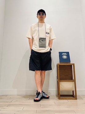 「BURLAP OUTFITTER（バーラップアウトフィッター）のアイテム」を使った、パックマンIIIさん（メンズ・170cm）の夏コーディネート