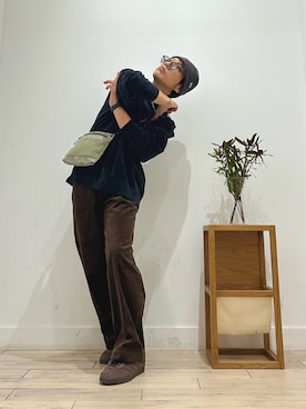 「アイテム（ニットキャップ/ビーニー）」を使った、パック4さん（メンズ・170cm）の秋コーディネート