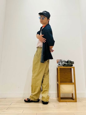 パックマン《そして伝説へ》さん(メンズ・170cm)の夏コーディネート