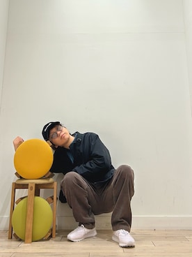 「30代40代ファッション」｜パックマン《そして伝説へ》さん（メンズ・170cm）の秋コーディネート