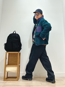 パックマン《そして伝説へ》さん（メンズ・170cm）の冬コーディネート