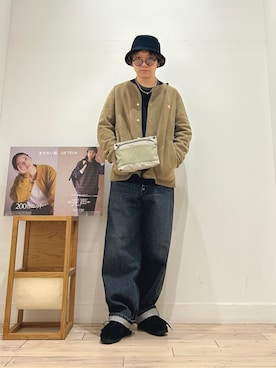 「アイテム（その他雑貨）」を使った、パック4さん（メンズ・170cm）の秋コーディネート