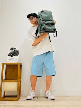 「Foxfire（フォックスファイヤー）のアイテム」を使った、君と洋服を繋ぐ者パックマンさん（メンズ・170cm）の夏コーディネート