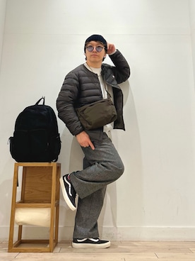 「30代40代ファッション」｜「アイテム（その他アウター）」を使った、パックマン《そして伝説へ》さん（メンズ・170cm）の冬コーディネート