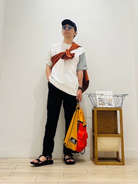 パックマン《そして伝説へ》さん（メンズ・170cm）の夏コーディネート