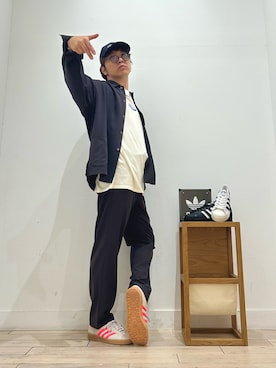 「アイテム（テーラードジャケット）」を使った、パックマンIIIさん（メンズ・170cm）の秋コーディネート