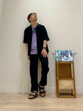 パックマン《そして伝説へ》さん(メンズ・170cm)の夏コーディネート