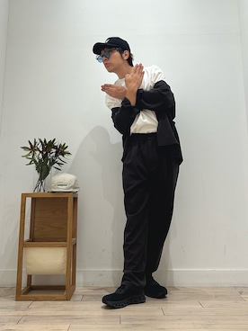 「アイテム（メガネ）」を使った、パック4さん（メンズ・170cm）の秋コーディネート