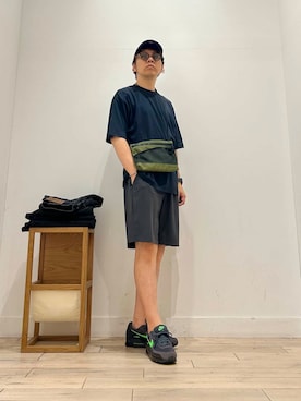 パックマン《そして伝説へ》さん（メンズ・170cm）の夏コーディネート