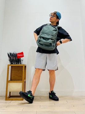「SonnyLabel」｜パックマンIIIさん（メンズ・170cm）の夏コーディネート