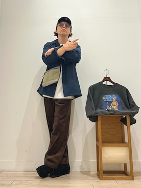 「アイテム（その他雑貨）」を使った、パック4さん（メンズ・170cm）の秋コーディネート
