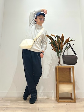 「アイテム（メガネ）」を使った、パックマンIIIさん（メンズ・170cm）の夏コーディネート