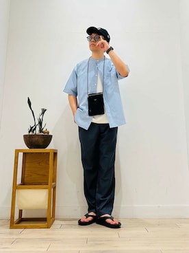 「URBAN RESEARCH（アーバンリサーチ）のアイテム」を使った、パックマンIIIさん（メンズ・170cm）の夏コーディネート