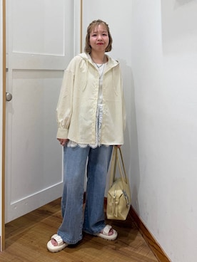 ミカミさん(レディース・153cm)の夏コーディネート