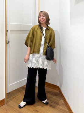 ミカミさん(レディース・153cm)の夏コーディネート