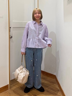 ミカミさん(レディース・153cm)の秋コーディネート