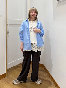 ミカミさん（レディース・153cm）の夏コーディネート
