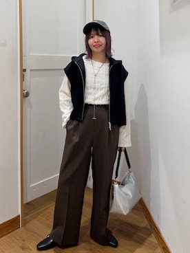 ミカミさん（レディース・153cm）の冬コーディネート