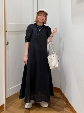 「GLOBAL WORK（グローバルワーク）のアイテム（シューズ）」を使った、ミカミさん（レディース・153cm）の春コーディネート