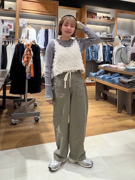 ミカミさん（レディース・153cm）の春コーディネート