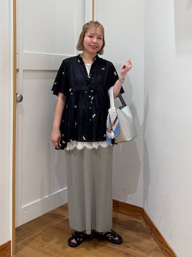 ミカミさん(レディース・153cm)の夏コーディネート