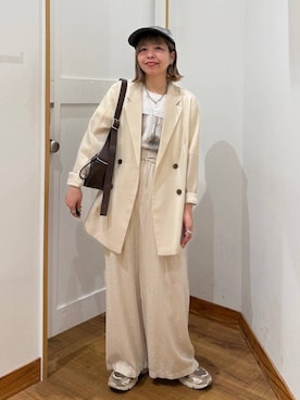 ミカミさん(レディース・153cm)の夏コーディネート