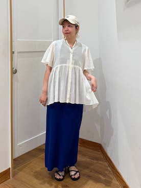 ミカミさん(レディース・153cm)の夏コーディネート