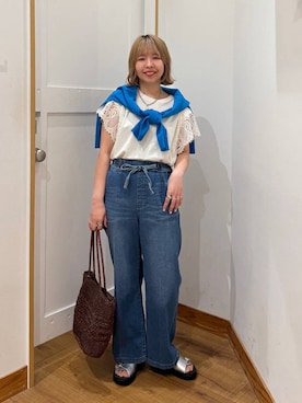 ミカミさん(レディース・153cm)の春コーディネート