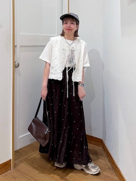 ミカミさん(レディース・153cm)の夏コーディネート