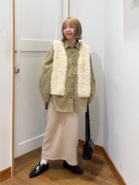 ミカミさん（レディース・153cm）の秋コーディネート