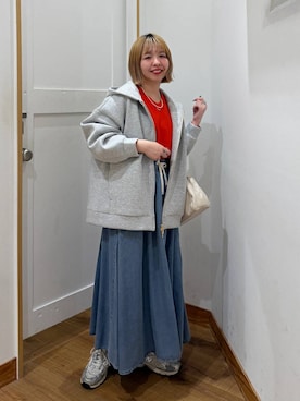 ミカミさん（レディース・153cm）の春コーディネート