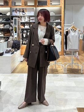 「アイテム（その他シューズ）」を使った、ミカミさん（レディース・153cm・30代）の秋コーディネート