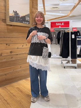 ミカミさん(レディース・153cm)の夏コーディネート