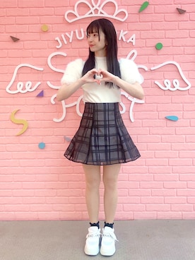 「evelyn（evelyn）のアイテム」を使った、karinさん（レディース・151cm）の冬コーディネート