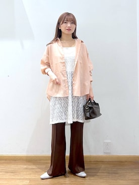 Hikaruさん(レディース・154cm)の夏コーディネート
