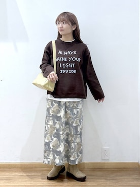 Hikaruさん(レディース・154cm)の冬コーディネート