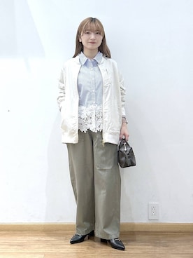 Hikaruさん（レディース・154cm）の春コーディネート